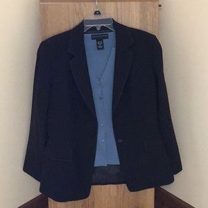 Tahari pinstripe blazer